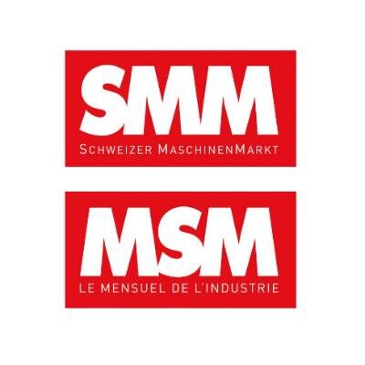 Logo SMM – Schweizer MaschinenMarkt / MSM – Le Mensuel de l’industrie