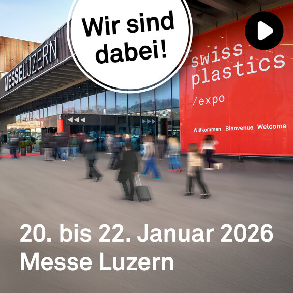 Social-Media Swiss Plastics Expo 2026 – deutsch und animiert
