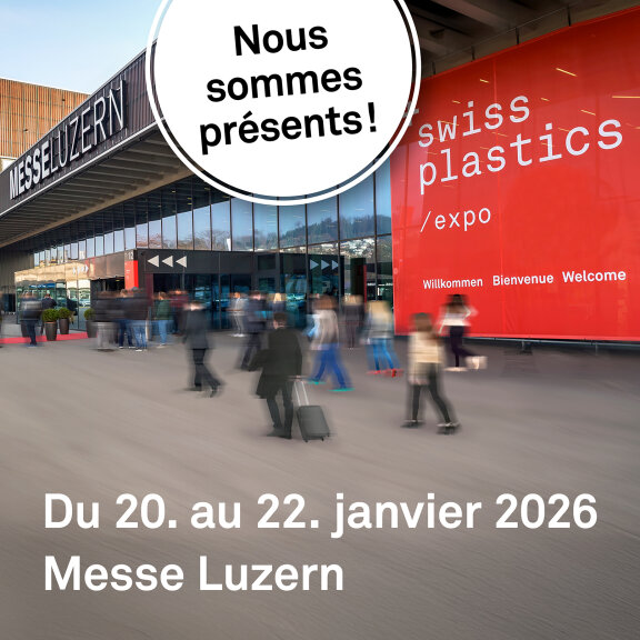 Social-Media Swiss Plastics Expo 2026 – französisch und statisch