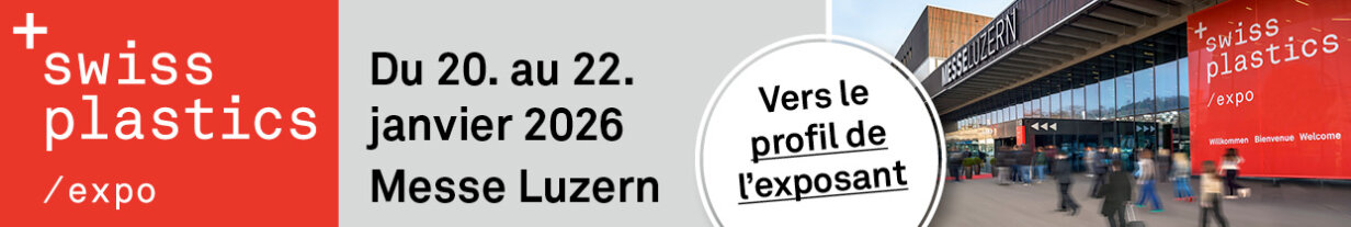 Mail-Signatur Swiss Plastics Expo 2026 – Ausstellerprofil – französisch